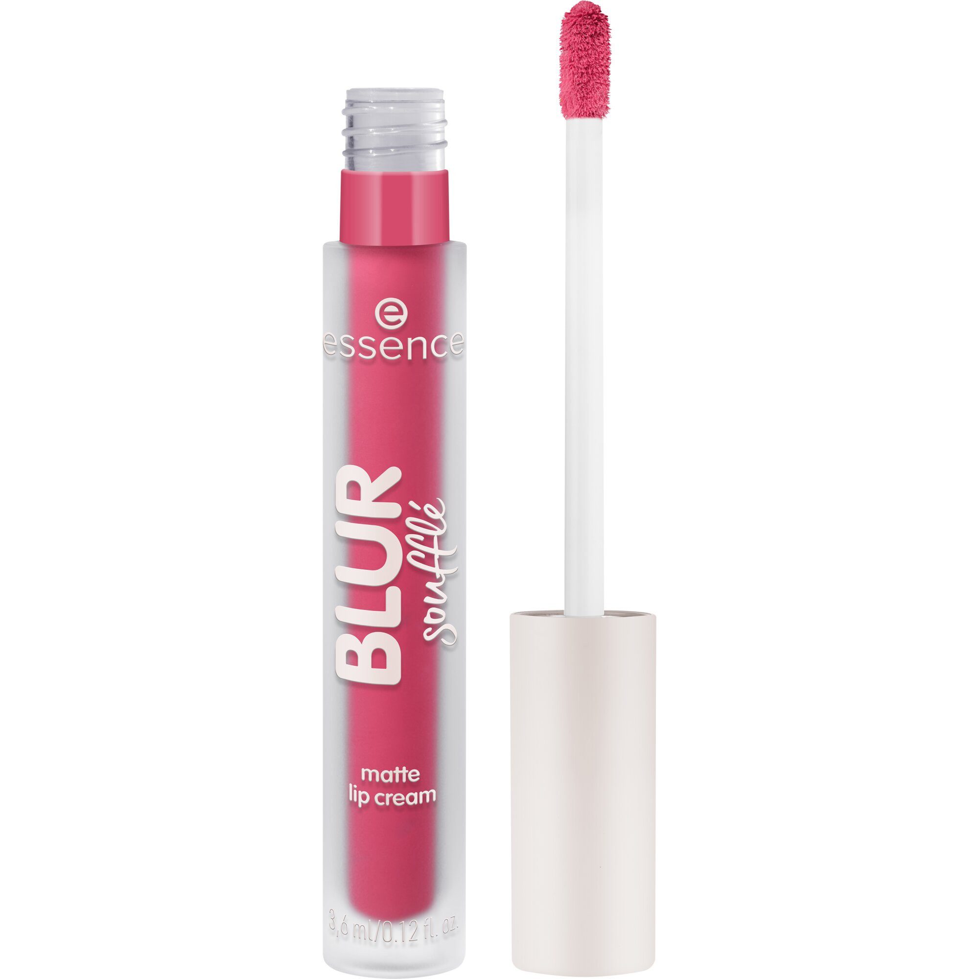 Essence Lippenstift BLUR SOUFFLÉ MATTE LIP CREAM, 3-tlg., Semi-matte Textur mit Soft-Focus für perfekte Blurred Lips
