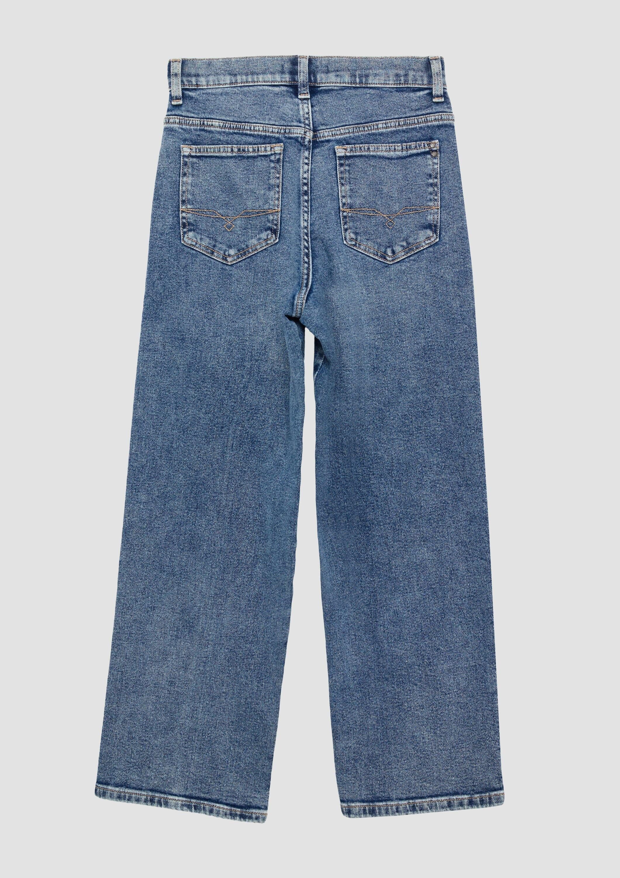 s.Oliver Weite Jeans Jeans-Hose BAGGY Baggy-Jeans / Relaxed Fit / Mid Rise / Wide Leg