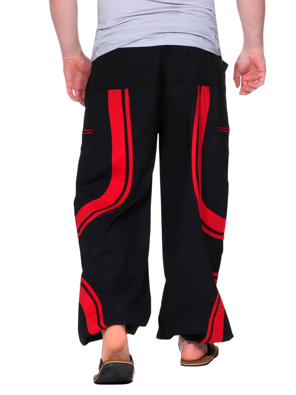 KUNST UND MAGIE Cargohose KUNST&MAGIE trendige Baggyhose bunte Hippiehose Cargo Hose