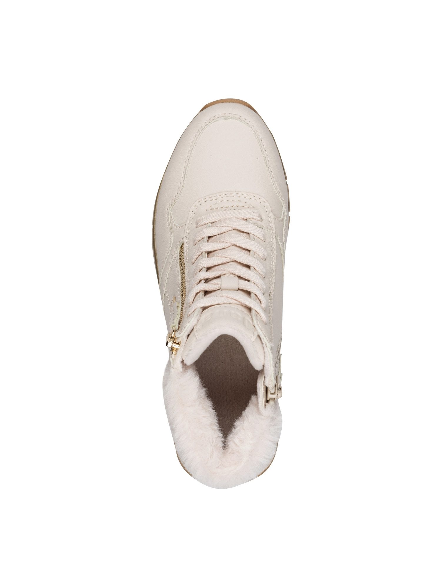 Jana Tex, Removable Sock, Vegan, Mehrweite mit Absatz Schnürstiefelette Tex