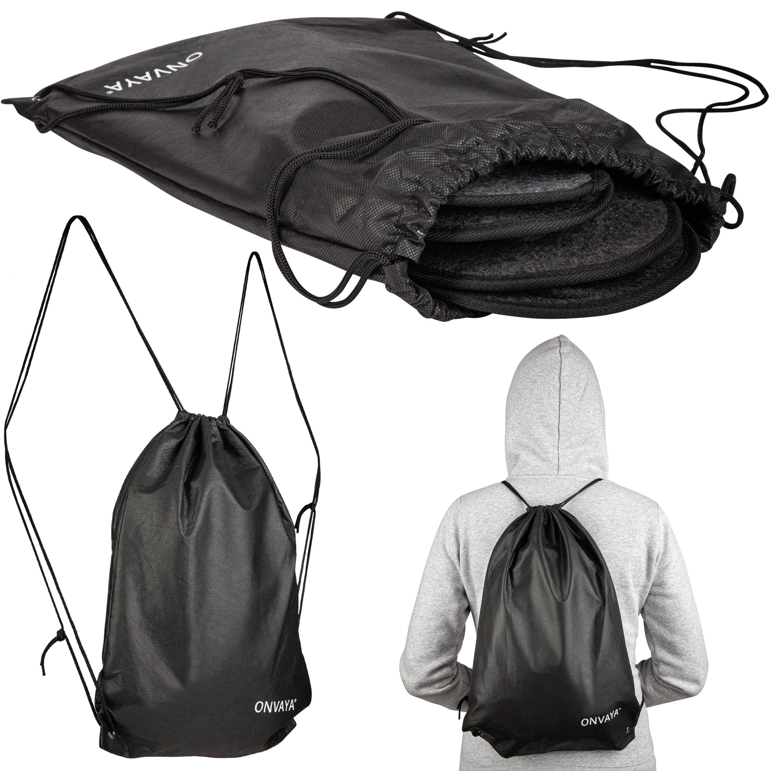 ONVAYA Handwerkerpantoffel mit Gummiband, ABS-Sohle, Museumpantoffel Hausschuh