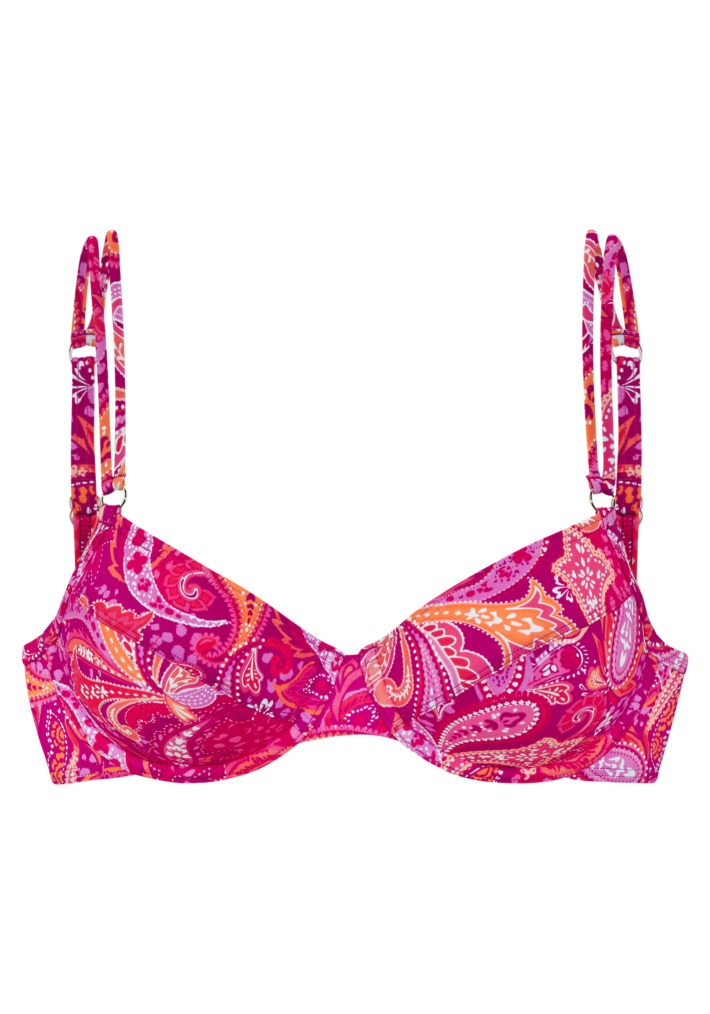 Vivance Bügel-Bikini-Top Pretty, mit modischem Paisleymuster günstig online kaufen