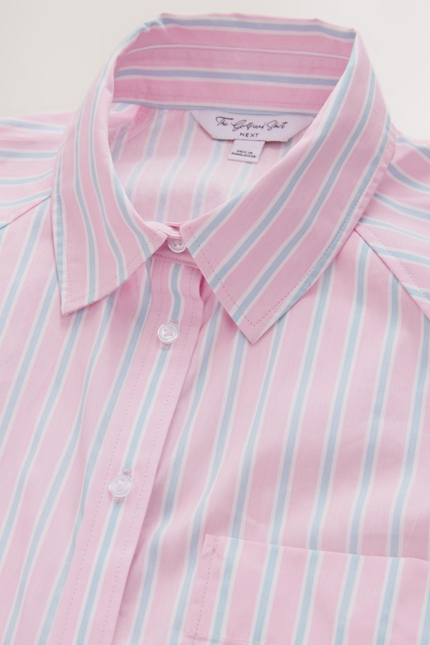 Next Langarmhemd Oversize-Langarmshirt aus 100 % Baumwolle günstig online kaufen