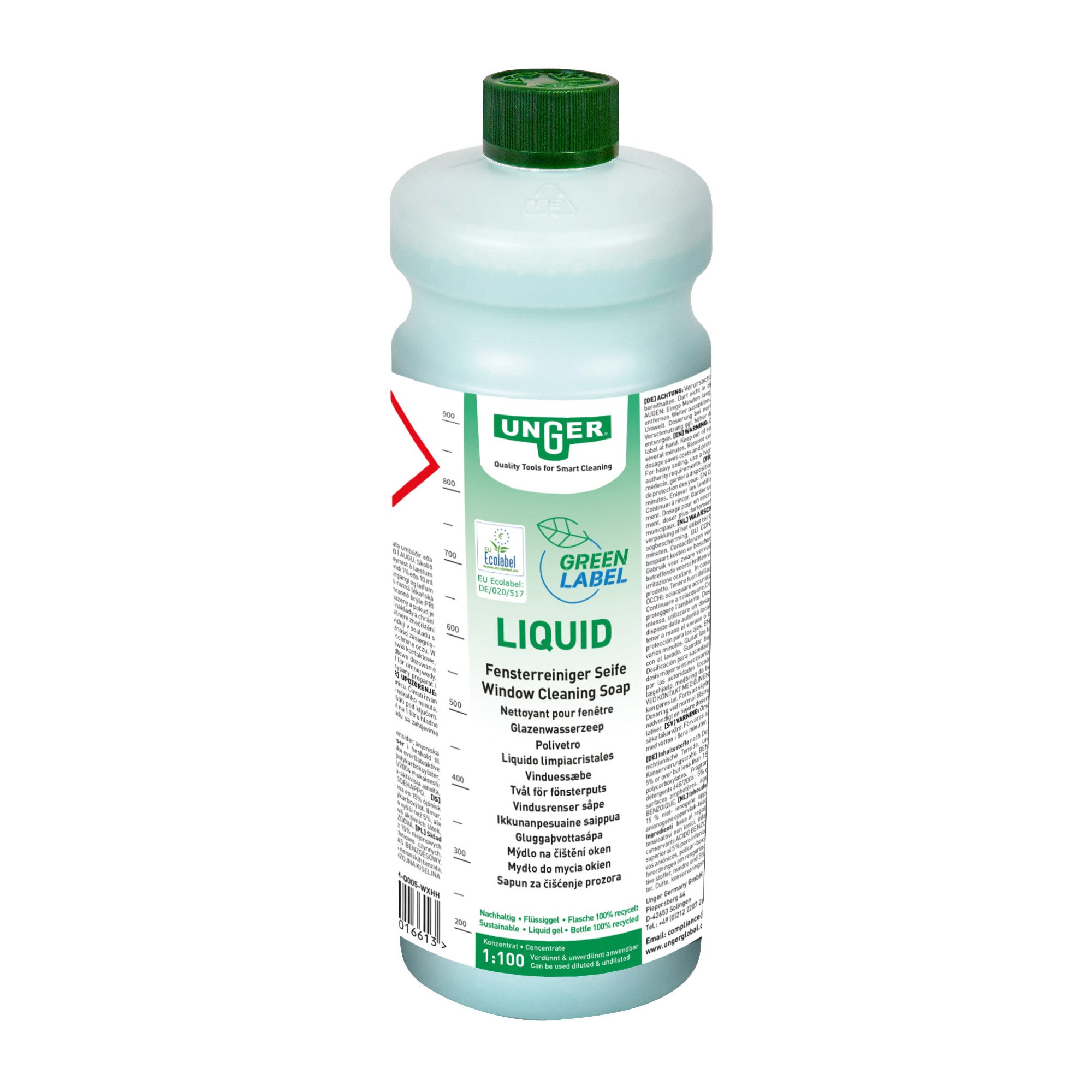 Unger Unger Green Label Liquid 1 Liter Scheibenreiniger