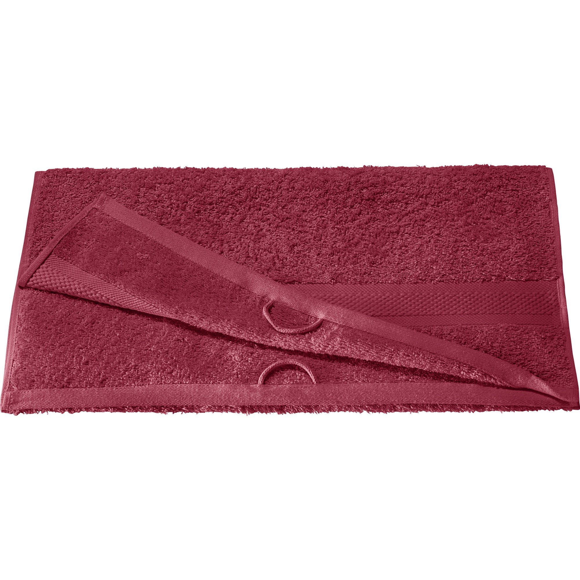 REDBEST Handtuch Handtuch "Chicago", Frottier, Walk-Frottier Uni