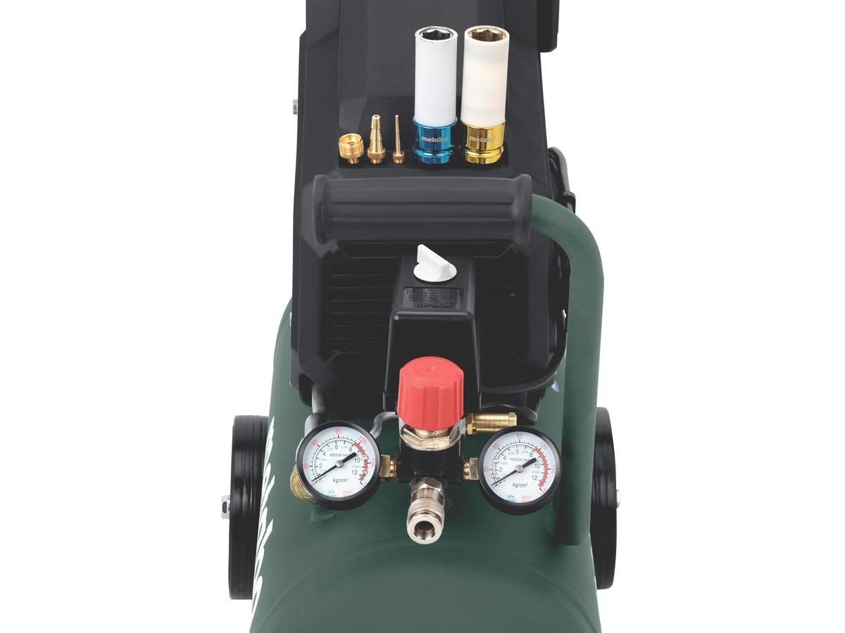 metabo Kompressor Basic 250-24 OF, 1500 W, max. 8 bar, 24 l, 2-tlg., 1,5 kW Leistung, 8 bar Betriebsdruck