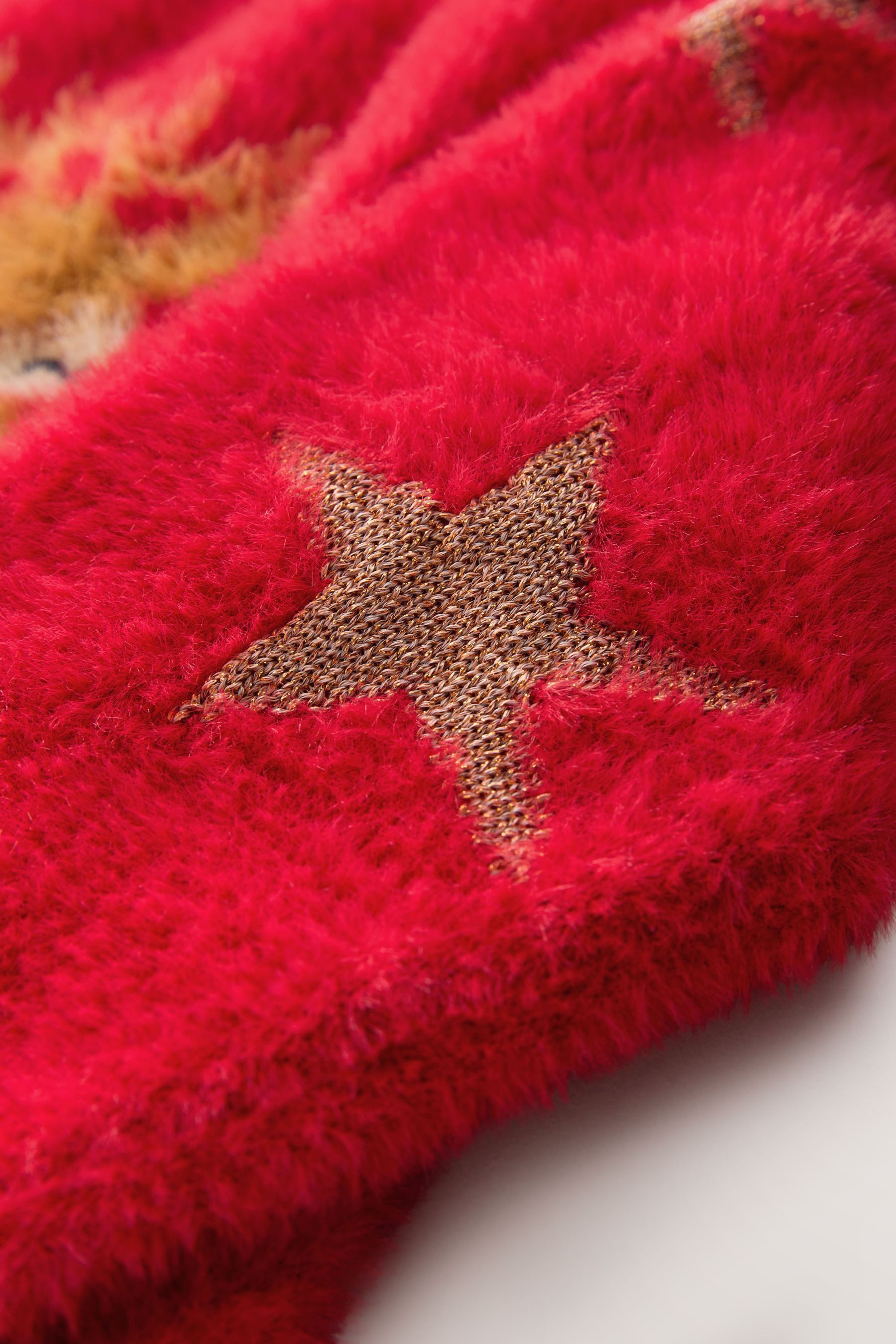 Next Strickpullover Weihnachtspullover mit Rentiermotiv (1-tlg)