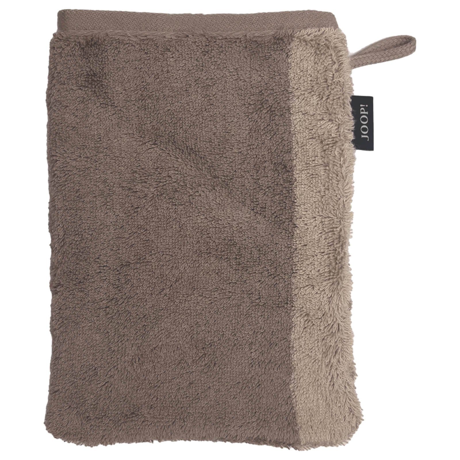 JOOP! Handtuch Waschhandschuh Tone Doubleface Sand günstig online kaufen