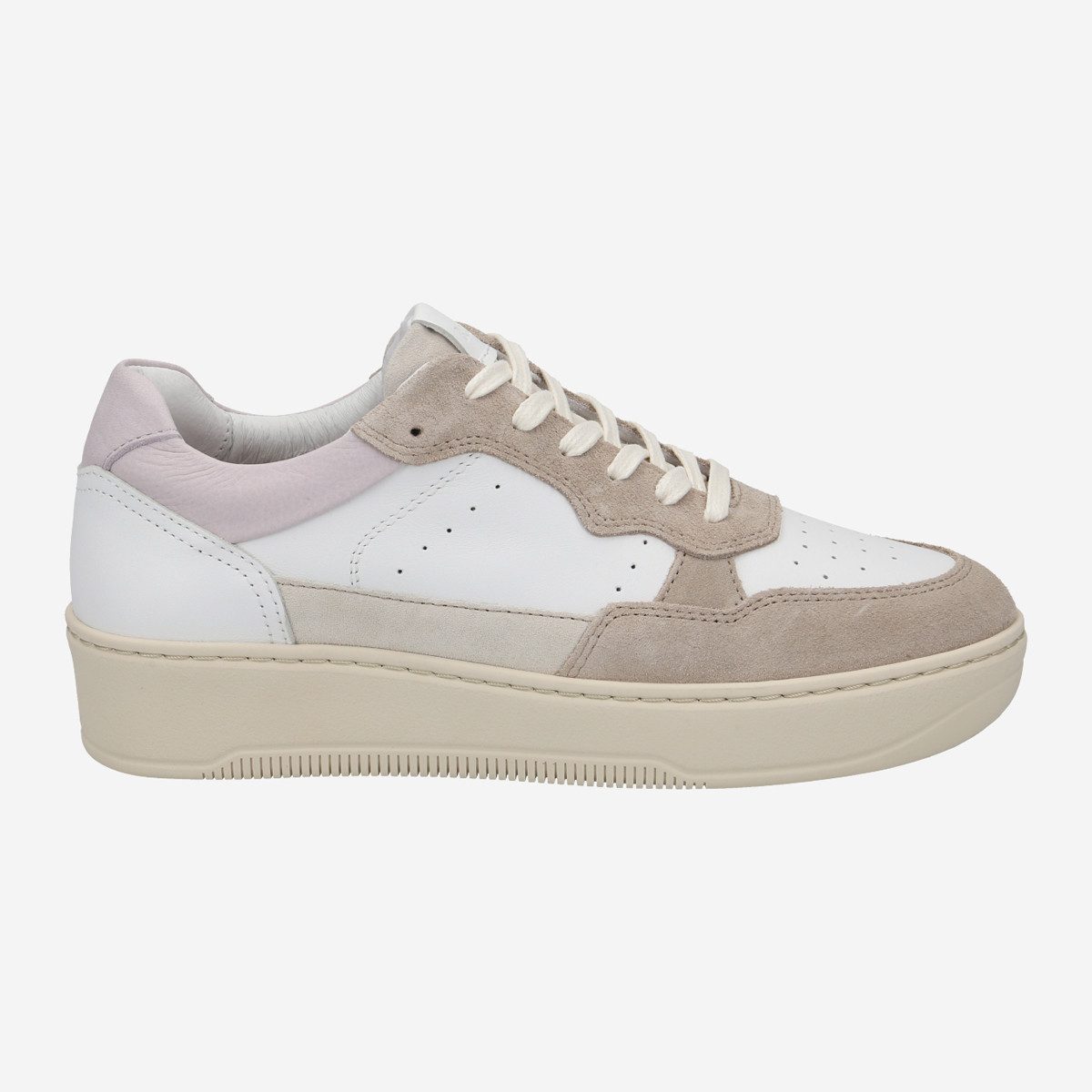 Blackstone ZL92 LILAC WHITE DREW, Sneaker in Weiß,kombiniert für Damen Sneaker