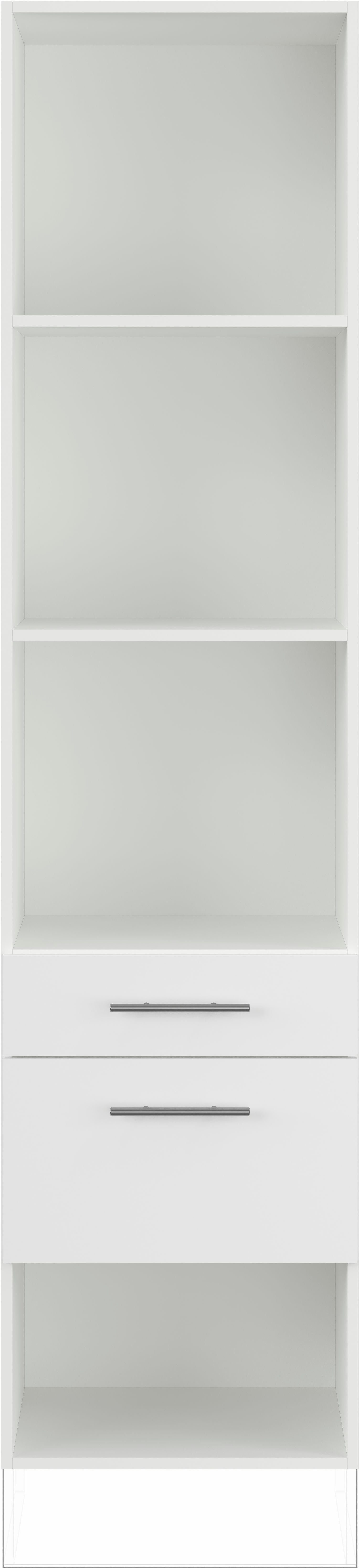IMPULS KÜCHEN Seitenschrank "Valencia", Breite/Höhe: 50/205,1 cm, mit Soft-Close vormontiert, mit Schubkasten, mit Auszug, mit verstellbaren Fachböden