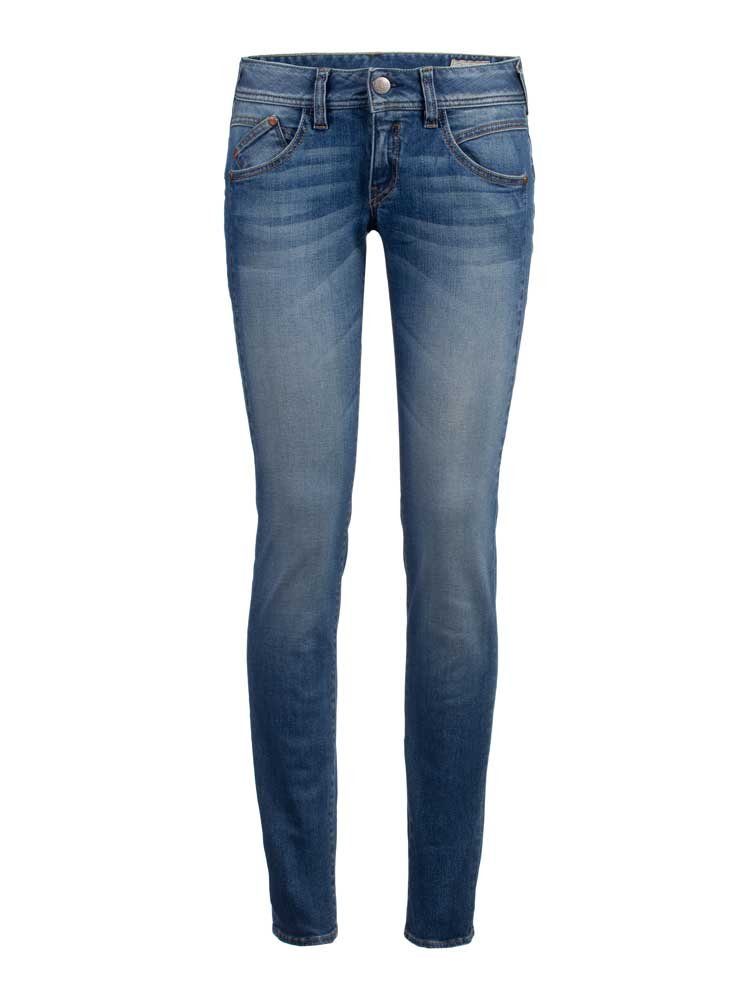 Herrlicher Stretch-Jeans HERRLICHER GILA SLIM blue sea 5606-OD100-879