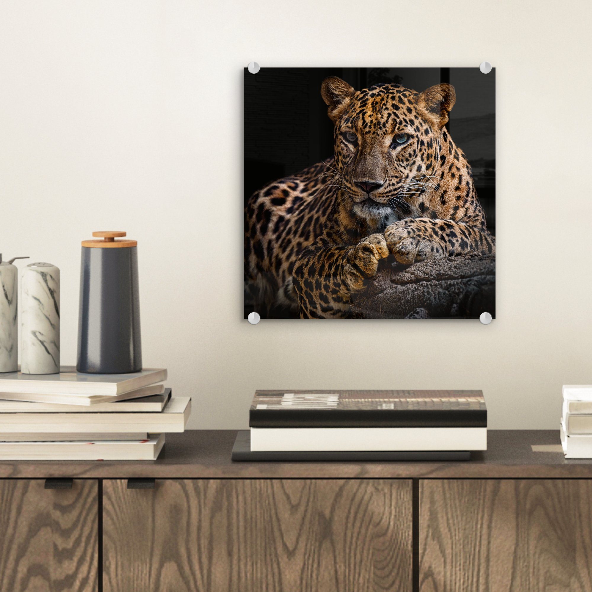 MuchoWow Acrylglasbild Wildtiere - Panther - günstig online kaufen
