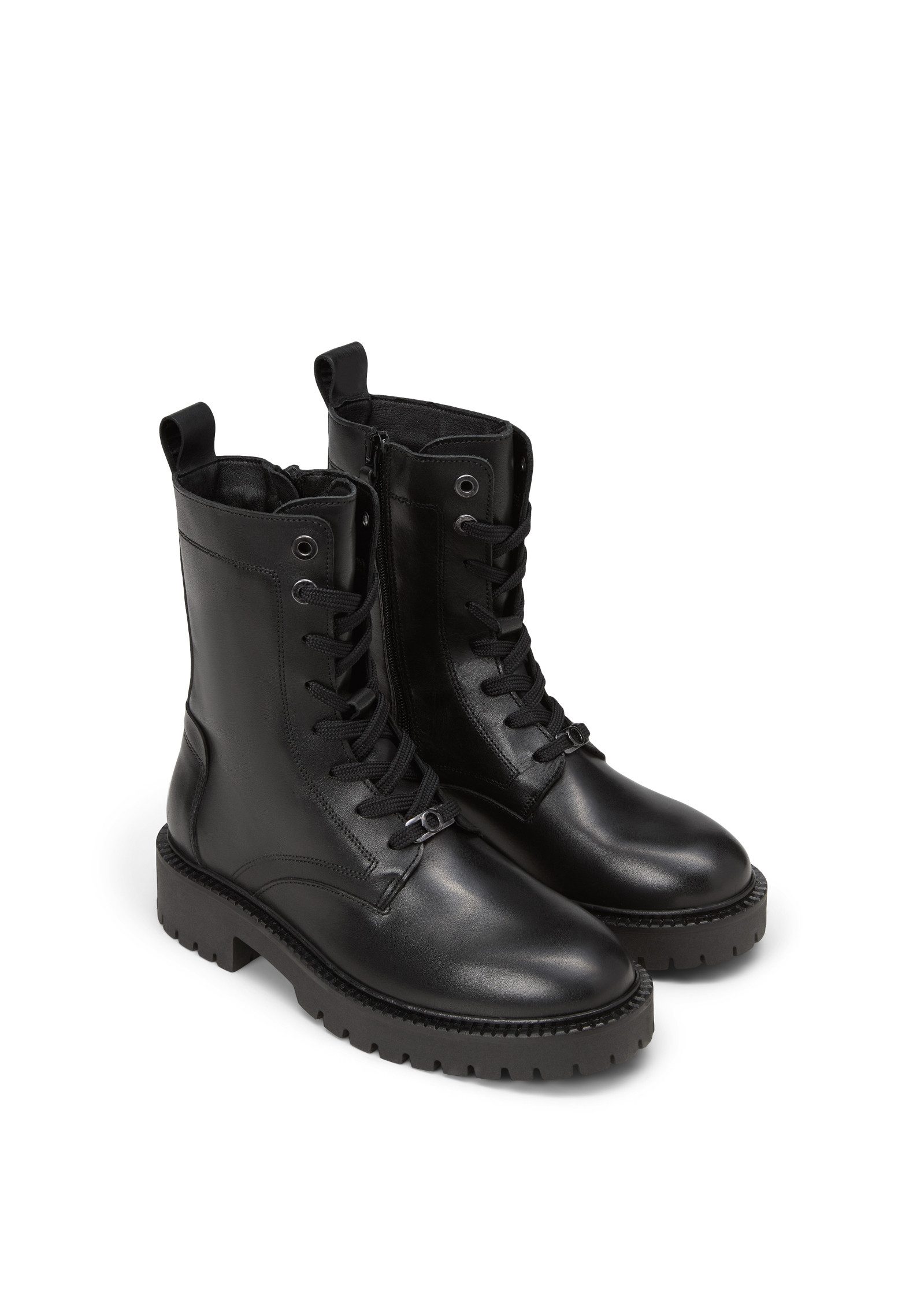 Marc O'Polo PHIA Schnürstiefelette Schnürboots, Blockabsatz, günstig online kaufen