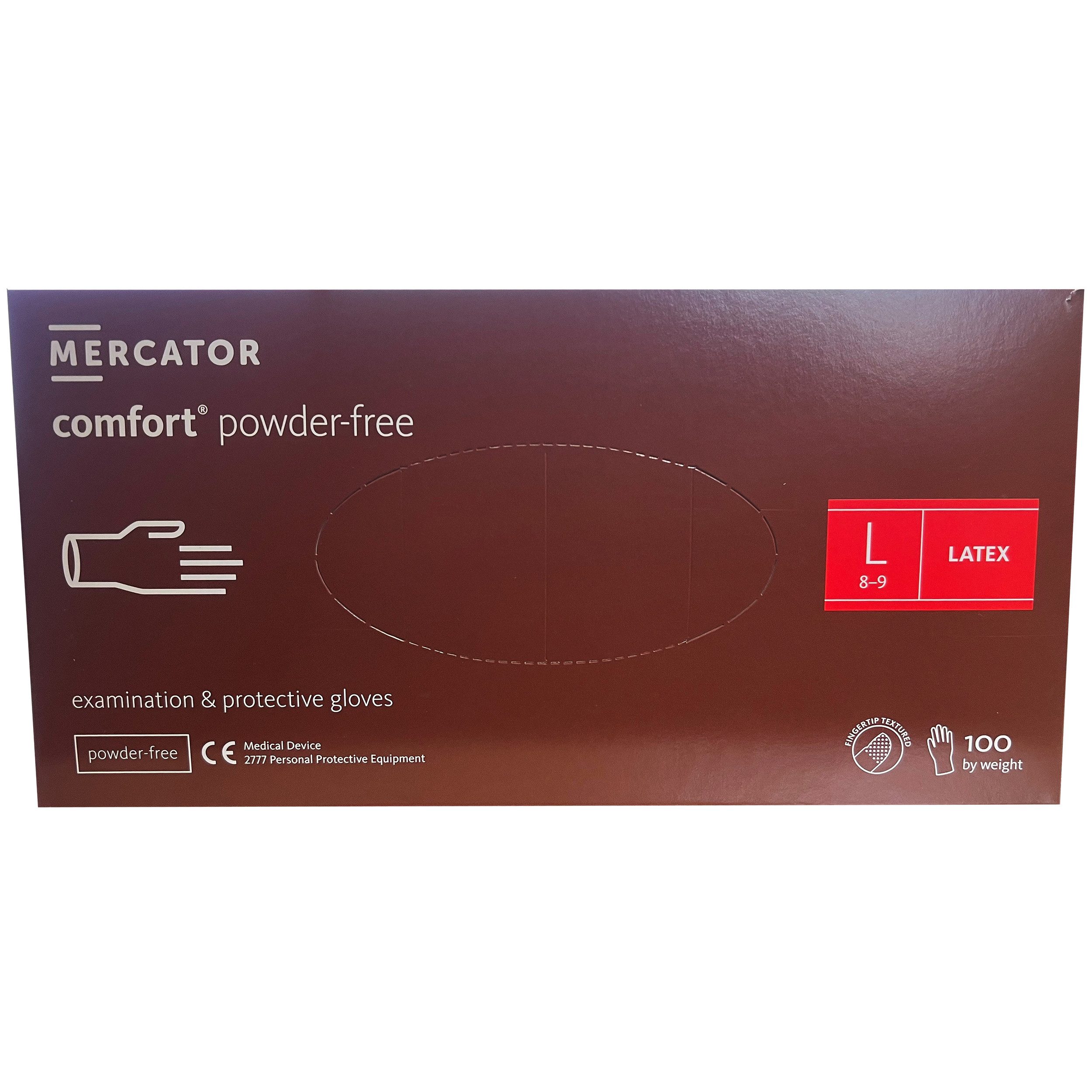 MERCATOR MEDICAL Nitril-Handschuhe Latex Handschuhe comfort (100er Box)