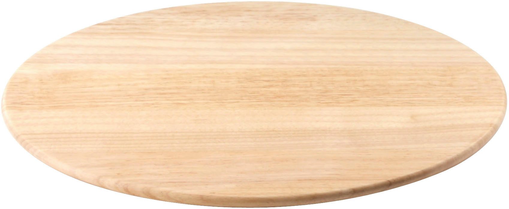 Continenta Servierbrett, Holzwerkstoff, (1-St), Gummibaumholz