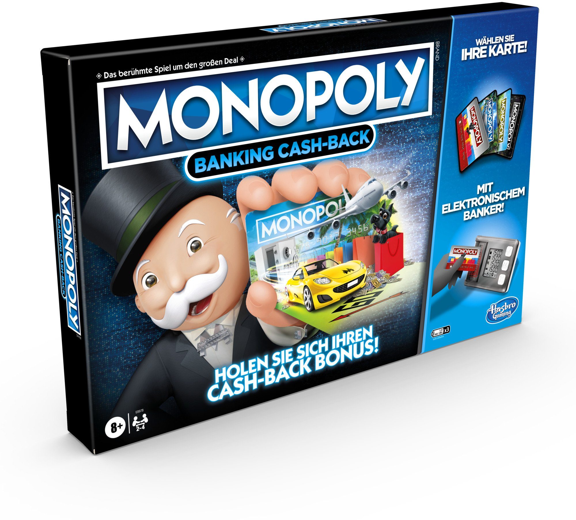 in Monopoly Spiel, Made Hasbro Banking Cash-Back, Europe