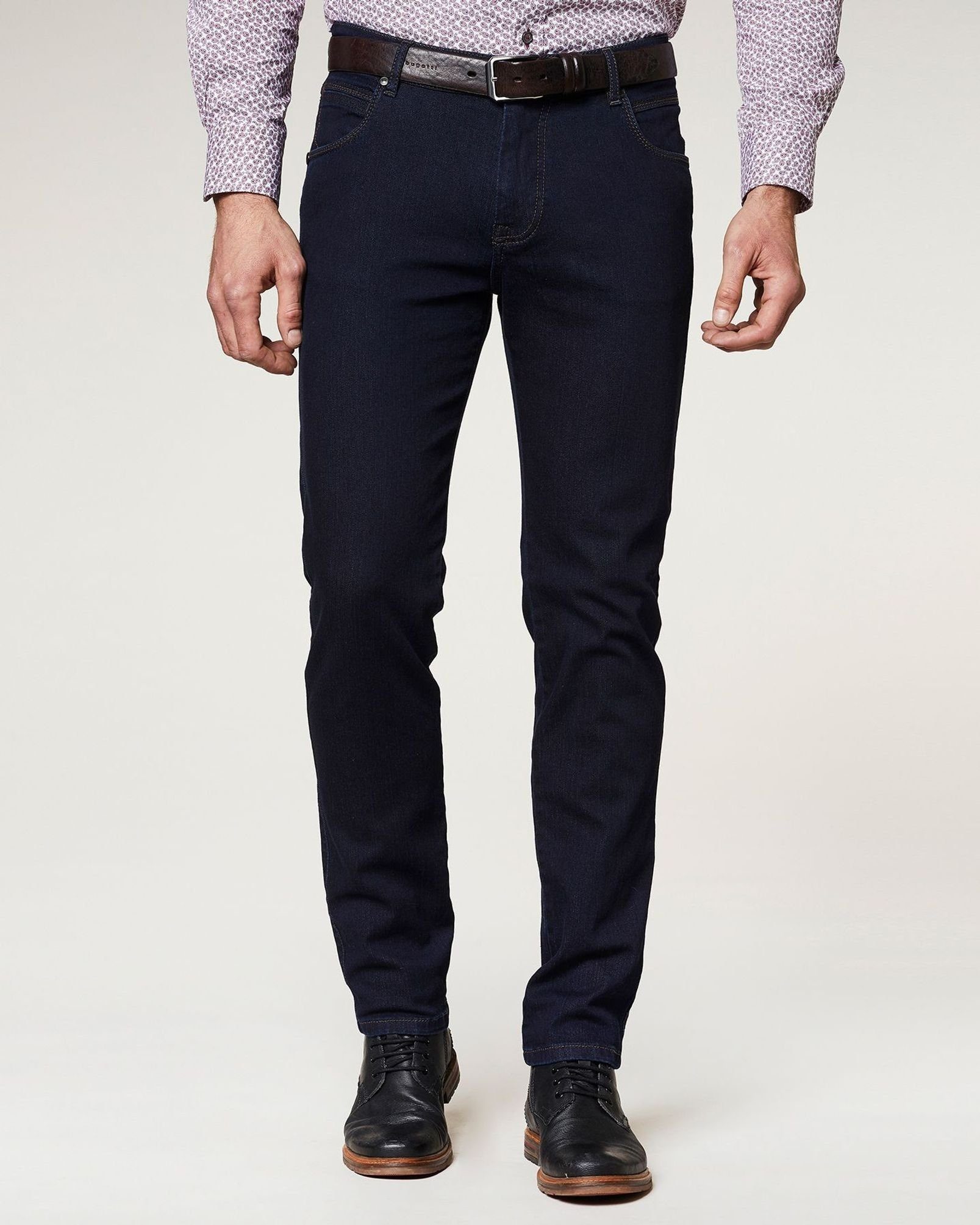 Jeans Denim D 5 Toronto Raw 5-Pocket-Jeans Pocket (390) bugatti