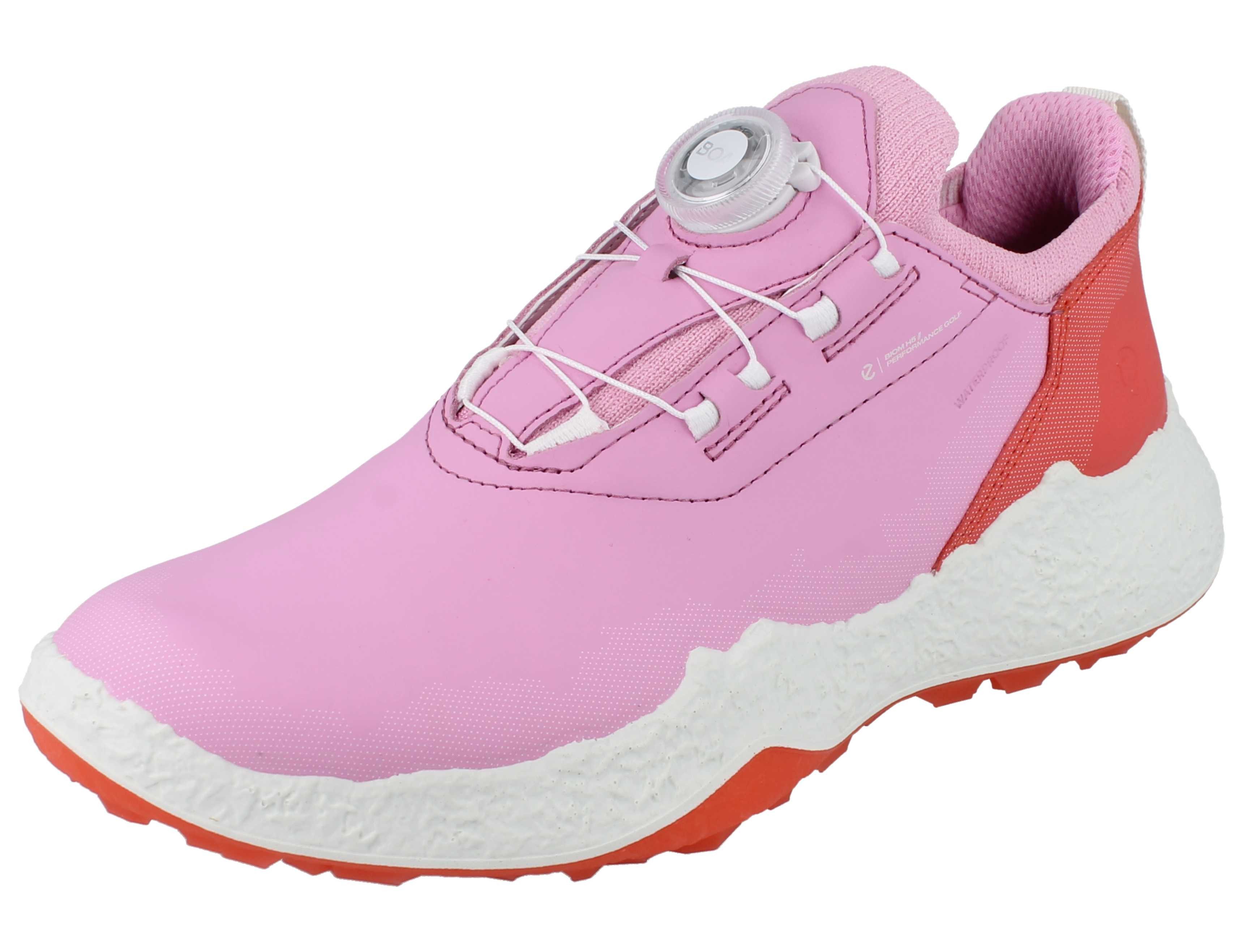 Ecco ECCO Biom H5 Boa Damen Golfschuhe rosa Glattleder - Größe: 38 Golfschuh Wasserdicht
