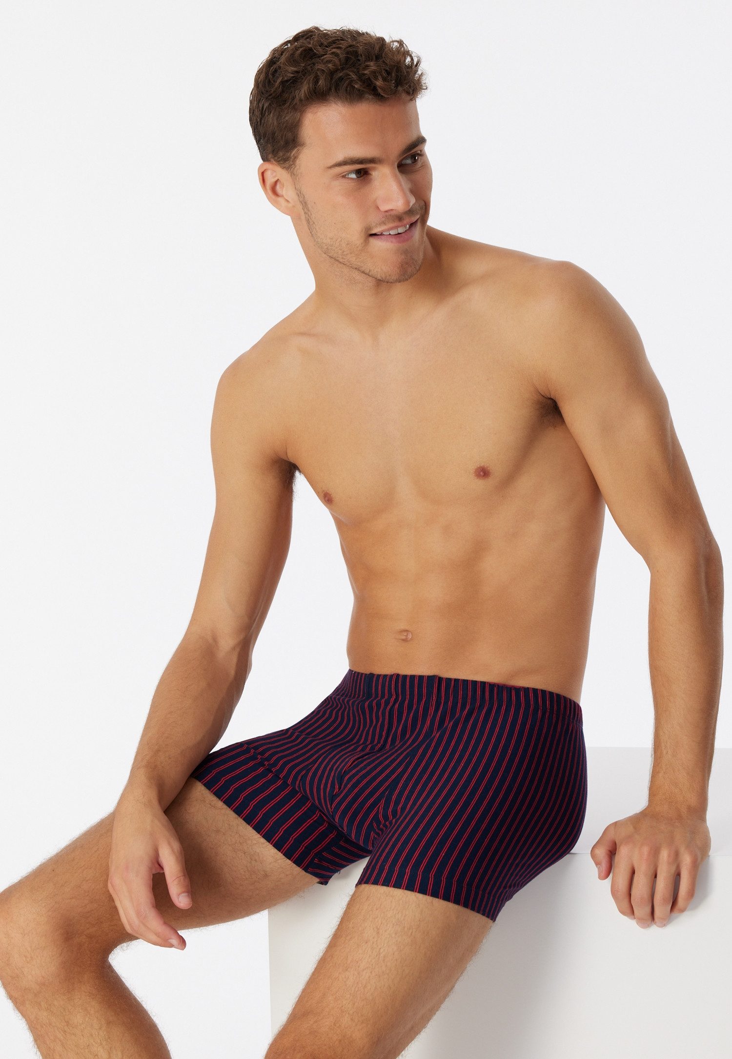 Schiesser Boxershorts 95/5 Essentials ohne Eingriff, weich, formstabil