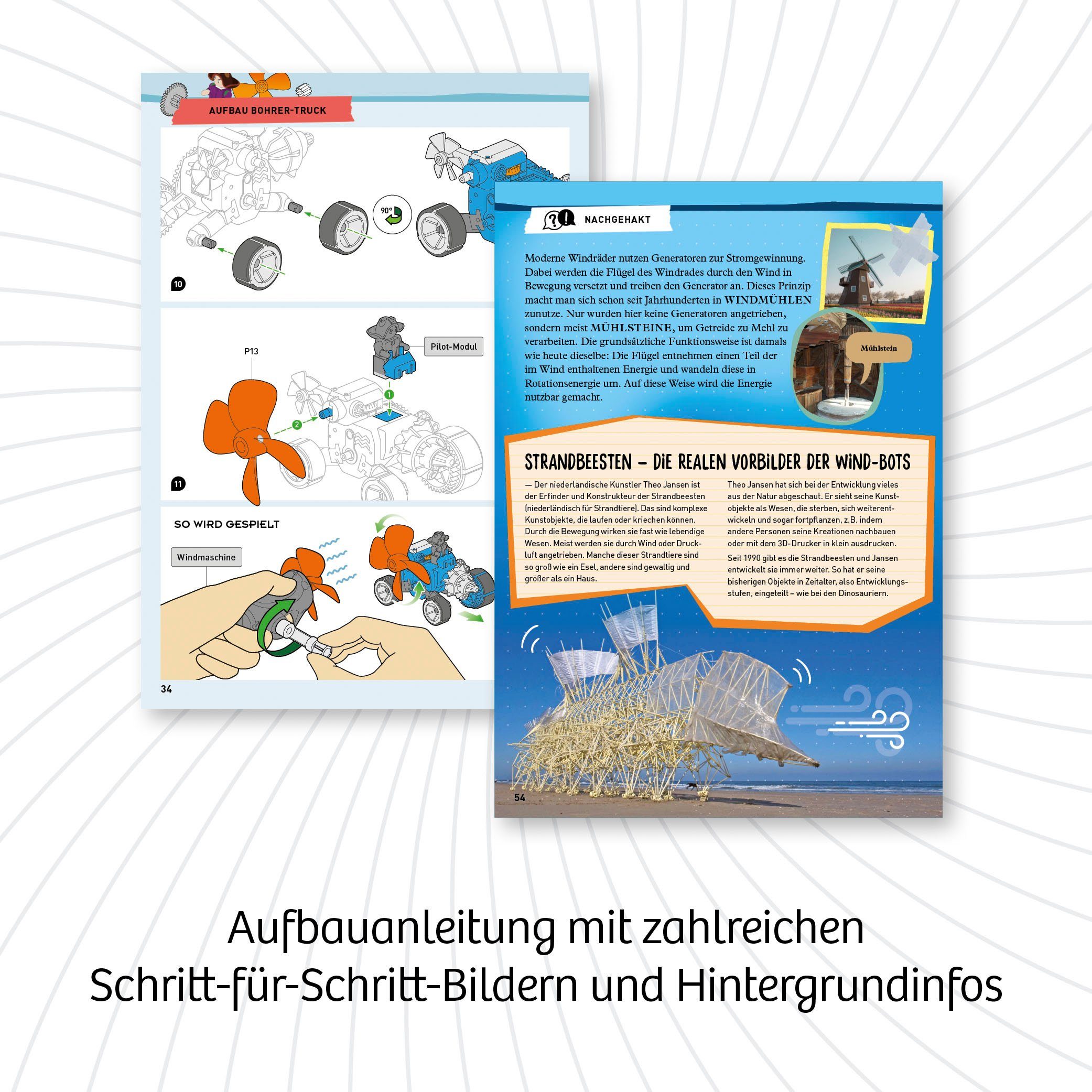 Kosmos Experiment Kit Wind Bots