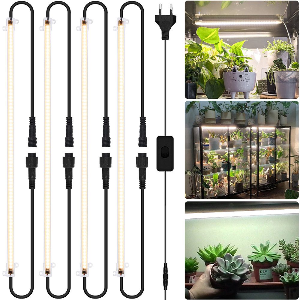 Laybasic Pflanzenlampe 48/72 LEDs Vollspektrum Pflanzenlicht,30/50cm günstig online kaufen