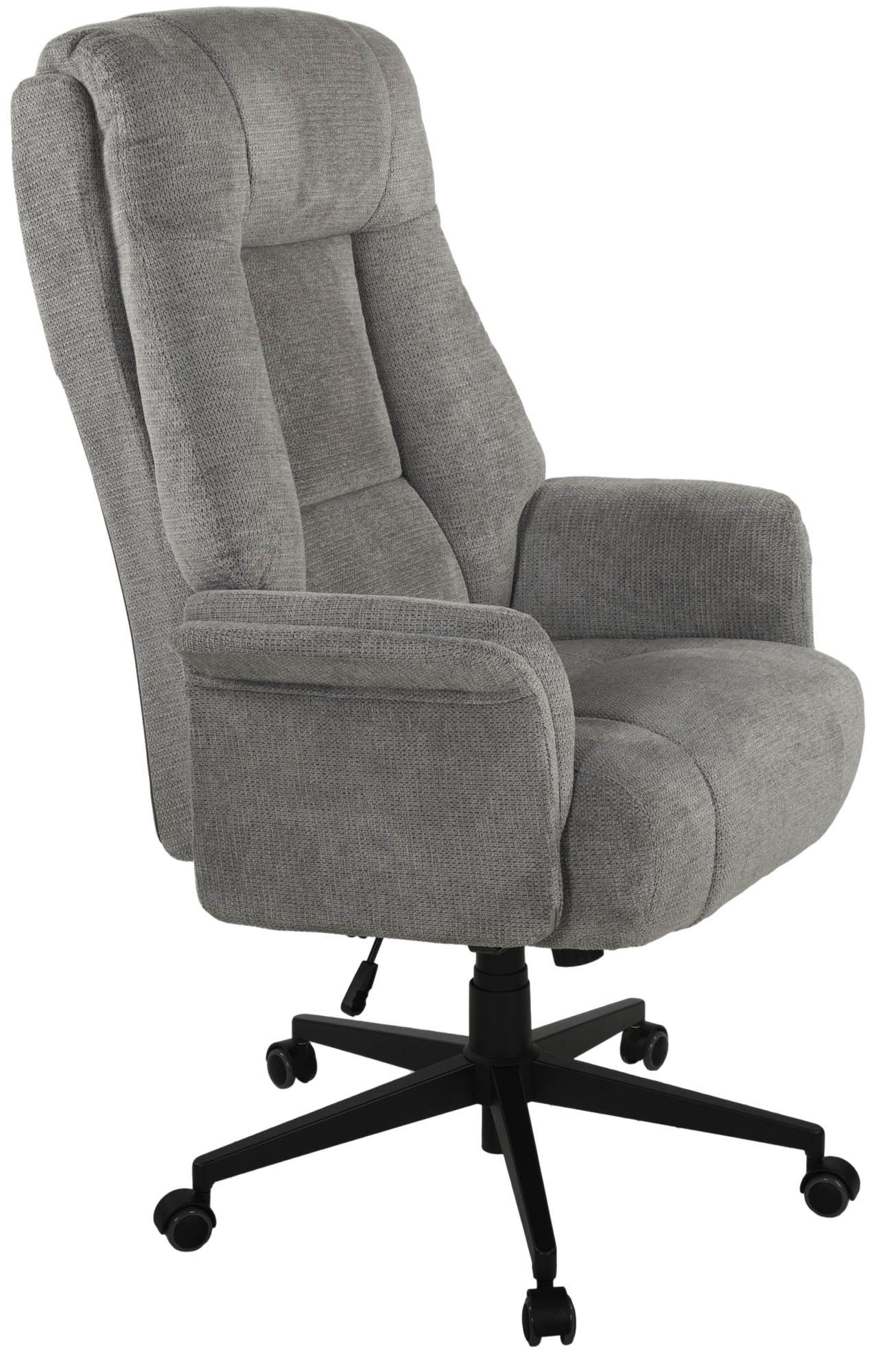 Duo Collection Chefsessel Otto, 150 kg belastbar, grau, Webstoff - 74x122x74cm (BxHxT)