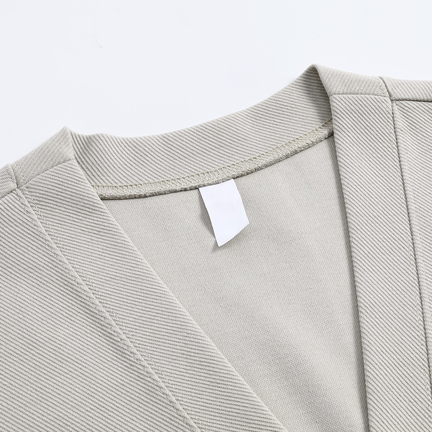 Allthemen Strickweste Baumwolle Herren ärmellose Strickjacke mit Taschen