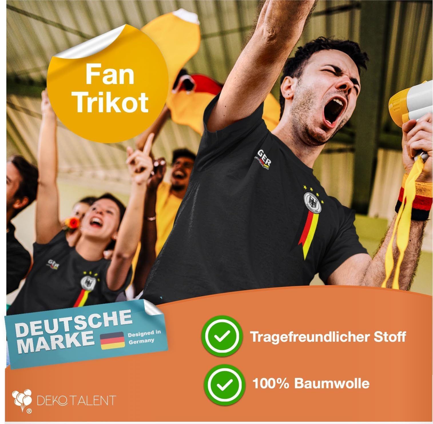 Dekotalent® Fußballtrikot Deutschland Trikot EM 2024 günstig online kaufen
