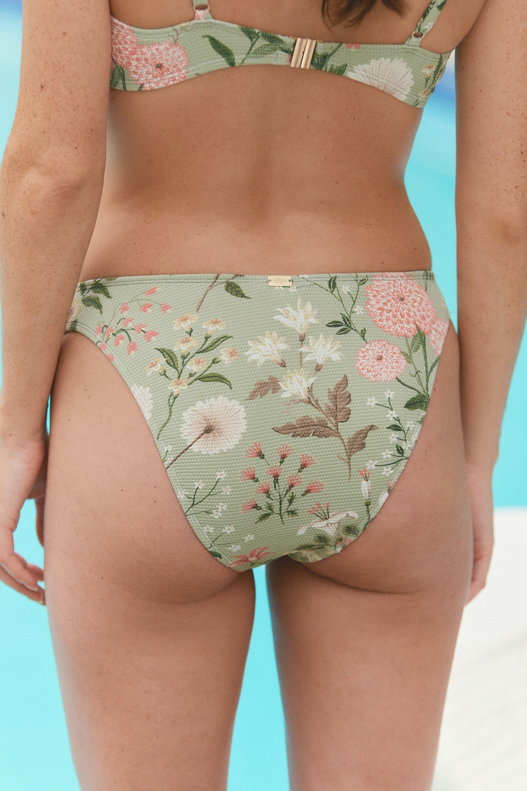 LAURA ASHLEY Highwaist-Bikini-Hose Laura Ashley Bikinihose mit hohem Bund ( günstig online kaufen