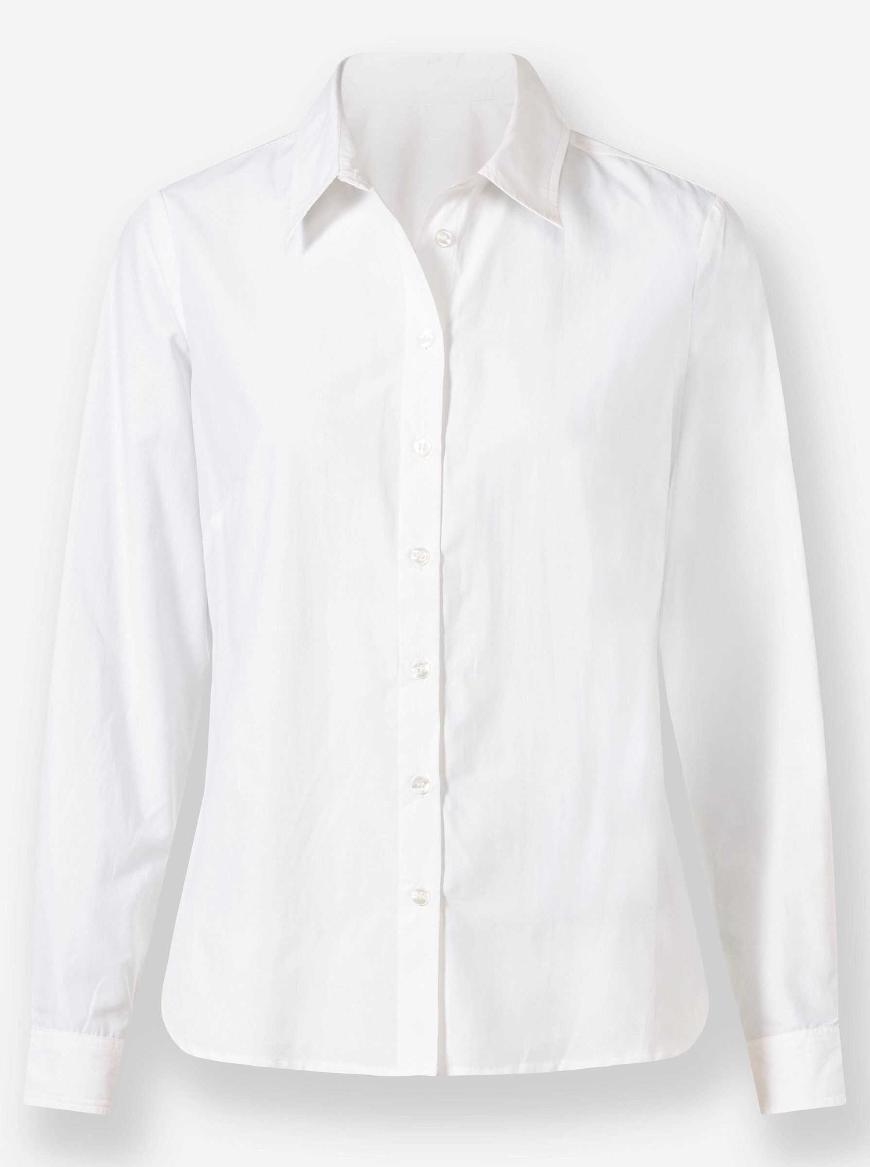 Klassische Bluse Langarm-Bluse Langarm