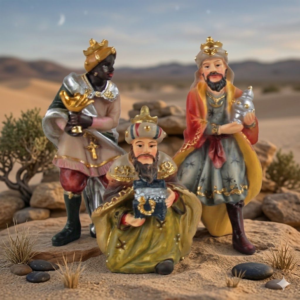 dekoprojekt Krippenfigur Heilige Drei Könige K 134-03 (3 St., 3 er Set)