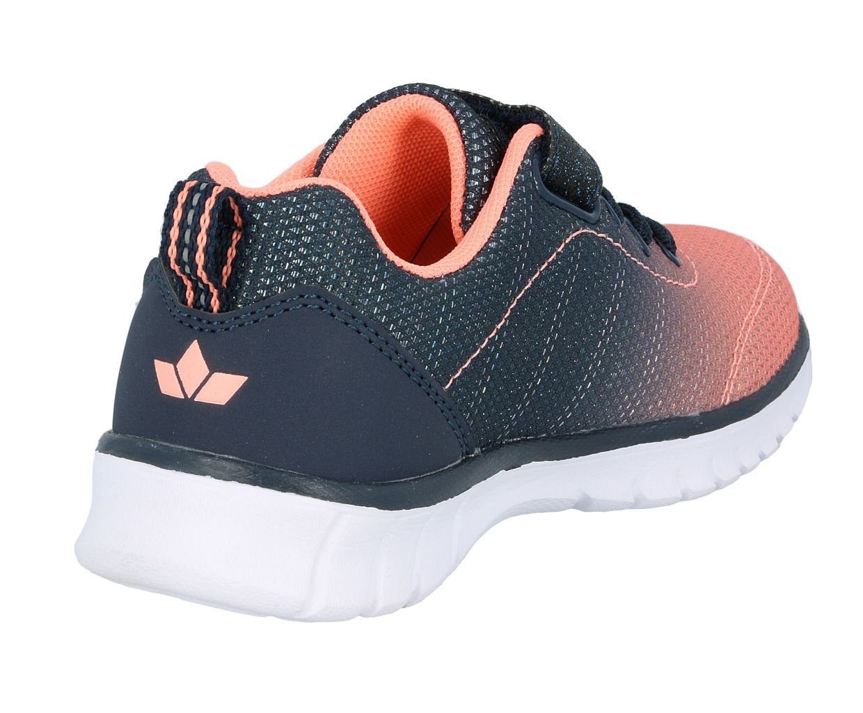 Sneaker Lico Freizeitschuh marine/lachs VS Alenia