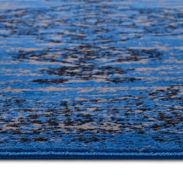 Designteppich Teppich Méridional Jeansblau, HANSE Home, rechteckig, Höhe: 9 mm