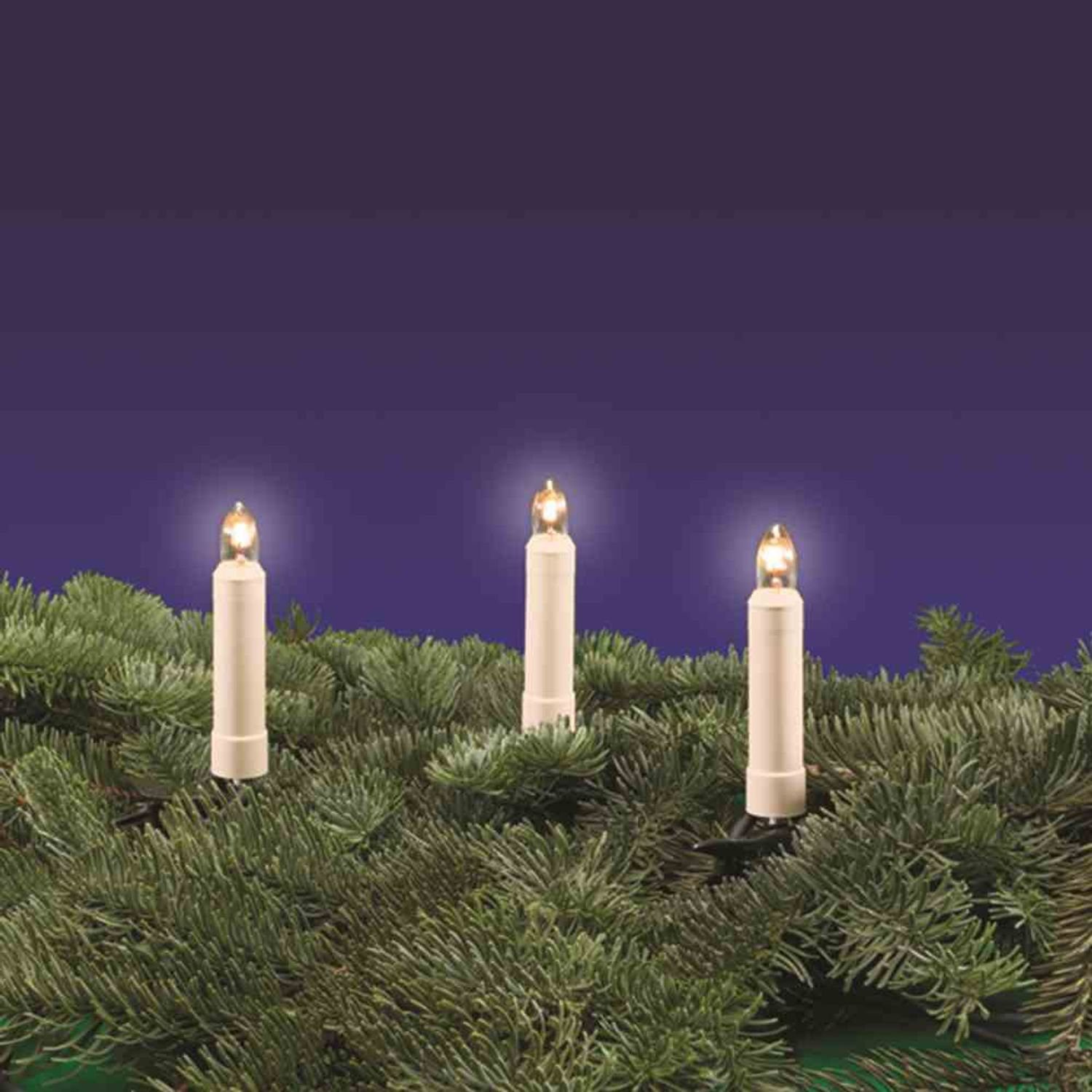 Rotpfeil Lichterkette LED-Lichterkette 30er außen Toplampen klar 8 V/0,1 W LED-Toplampen E 1