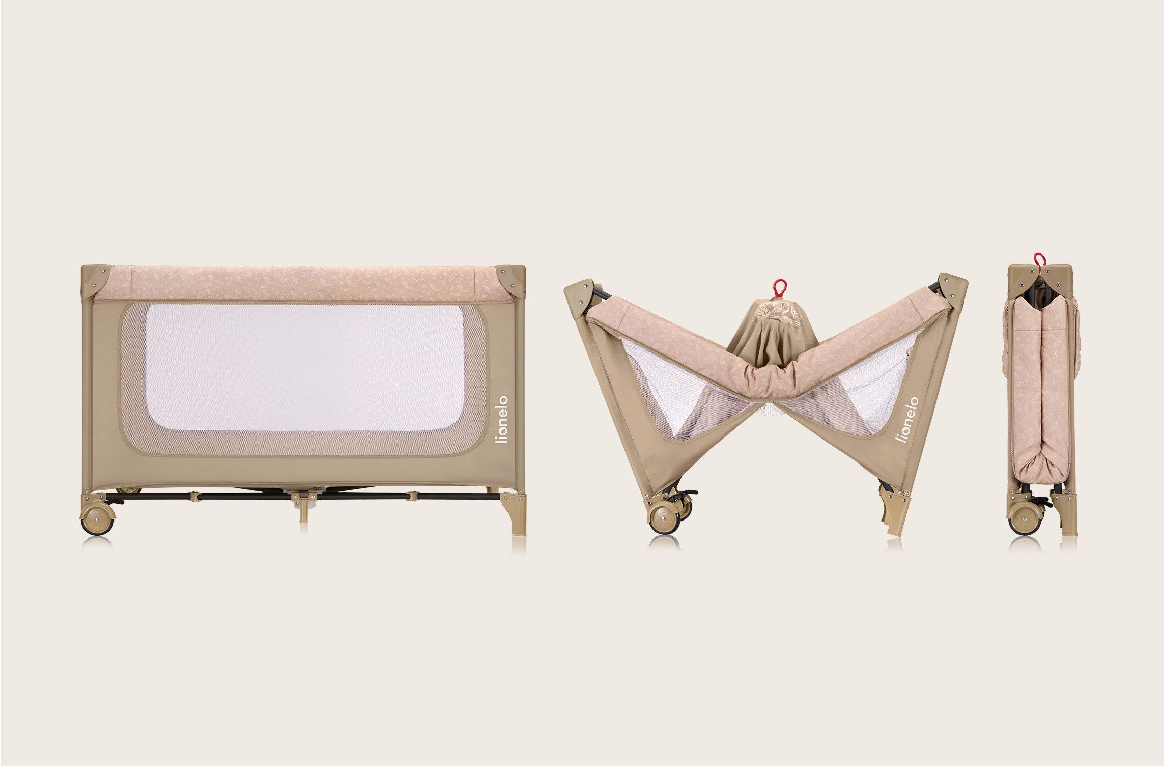 lionelo Baby-Reisebett JASMIN EASY FOLD, Easy-Fold-System günstig online kaufen