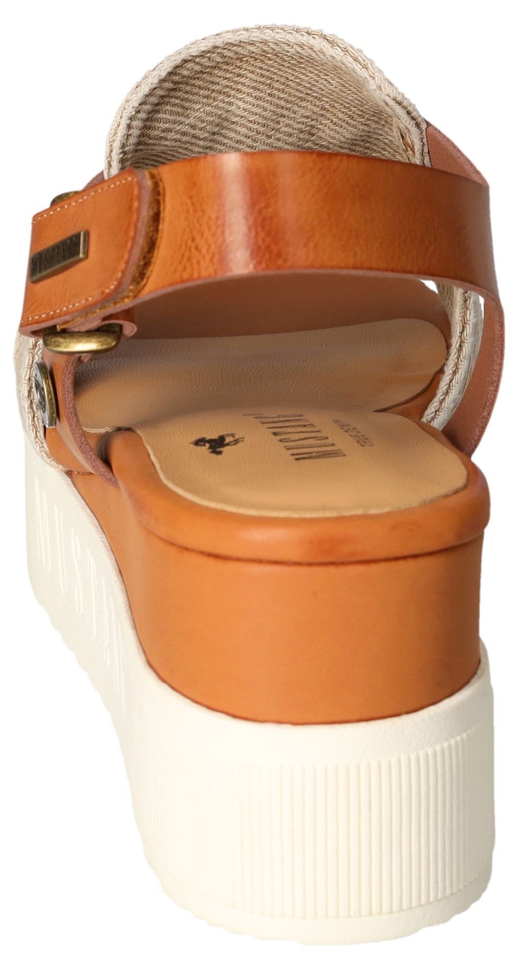 Mustang Shoes Keilsandalette, Keilsandale, Plateausandale mit Klettverschlu günstig online kaufen