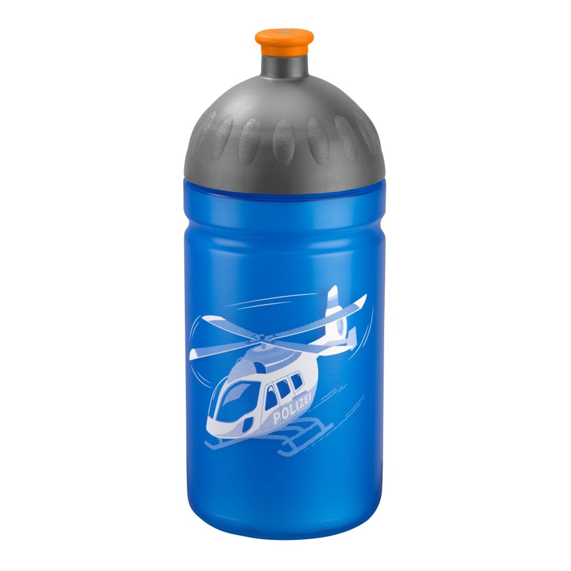 Step by Step Trinkflasche 0,5 l, für Kindergarten und Schule Helicopter Sam, Blau