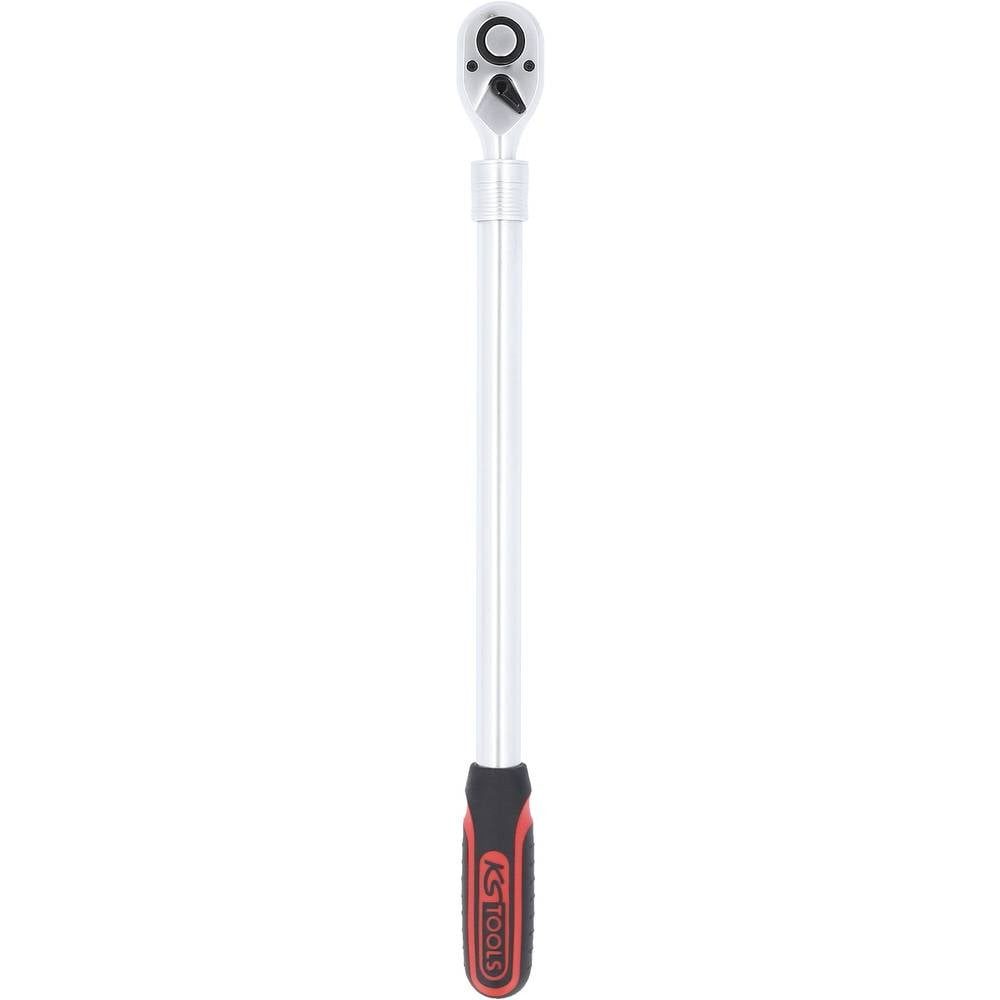 KS Tools Ratsche 1/2“ Teleskop-Umschaltknarre, extra lang, 72-Zahn 914.1205