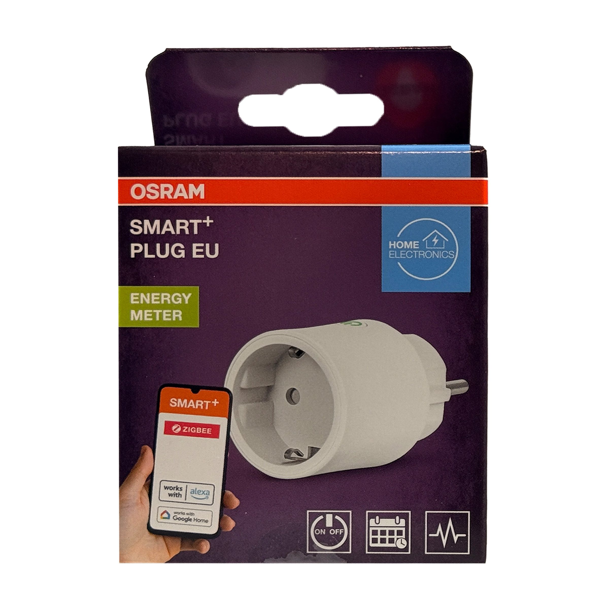 Osram Steckdose Osram SMART+ Plug Zigbee EU Weiß 4er Set Energiemessung, 4-St.