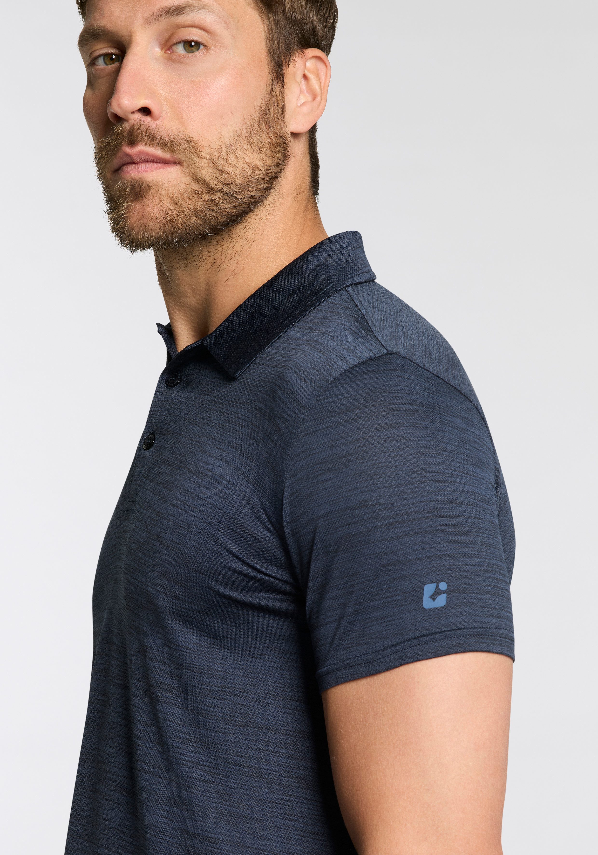 Killtec Poloshirt MN PL SHRT schnelltrocknendes Funktionsmaterial, aus Polyester und Elasthan