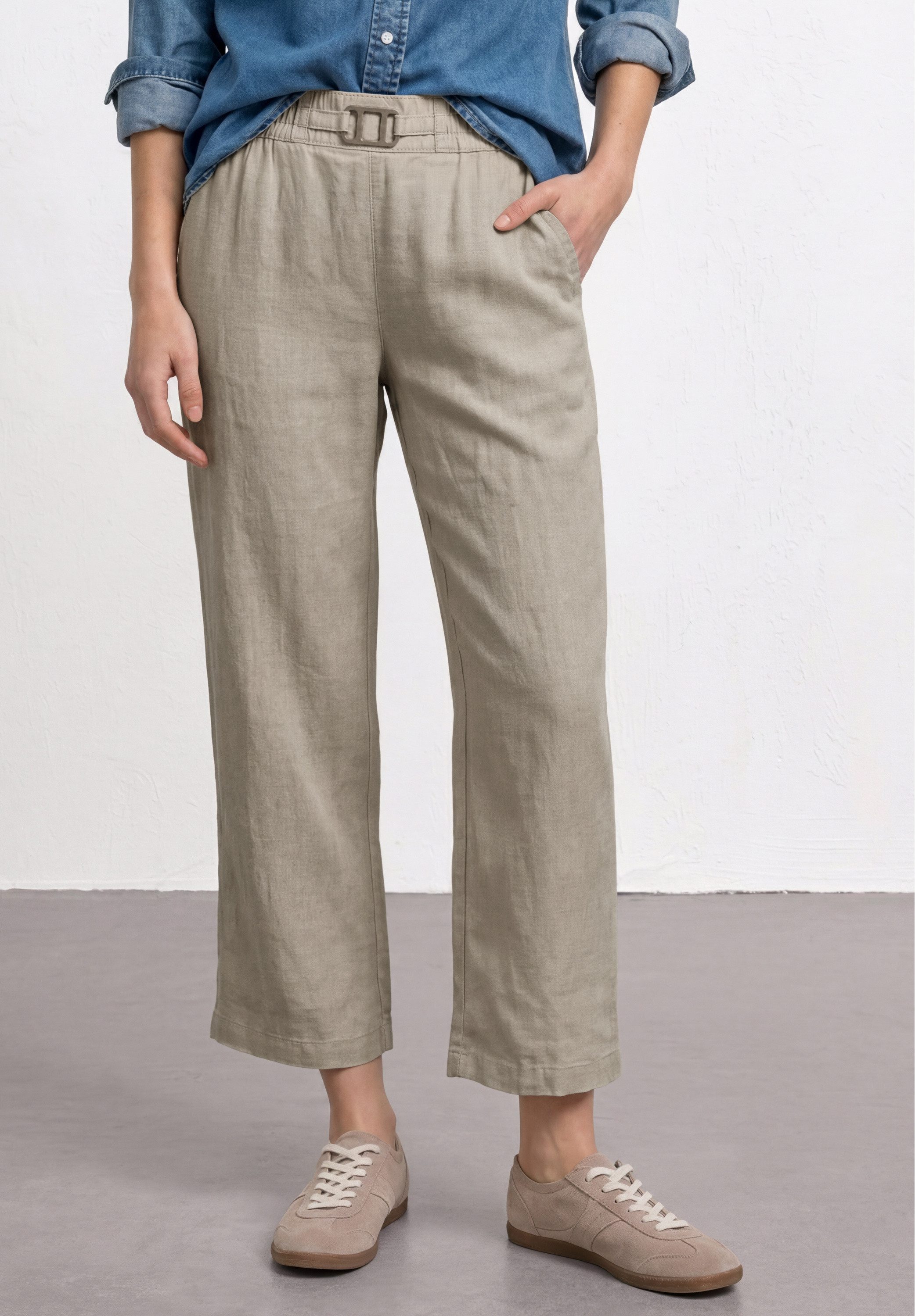 CECIL Stoffhose mit Wide Legs