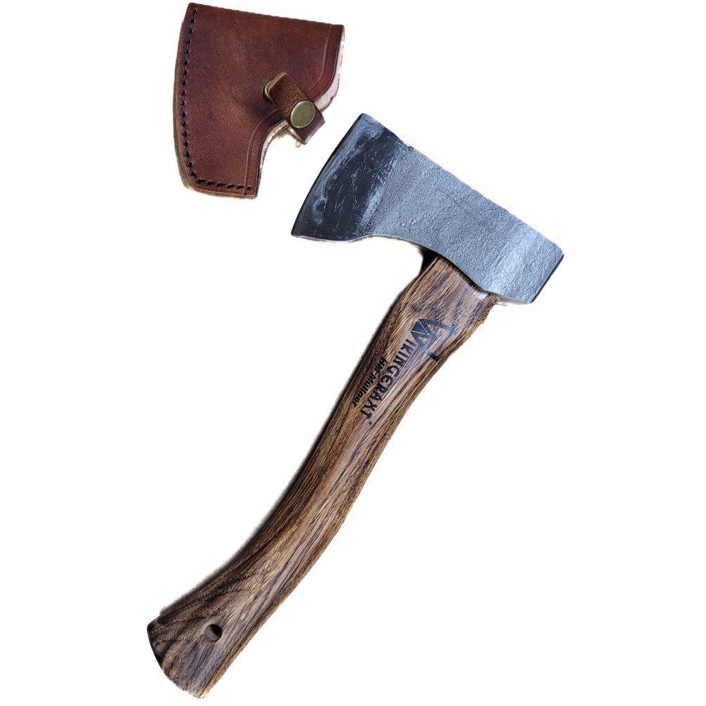 HM Müllner Werkzeuge Axt Wikingeraxt 500g mit Hickorystiel mit Lederscheid, günstig online kaufen