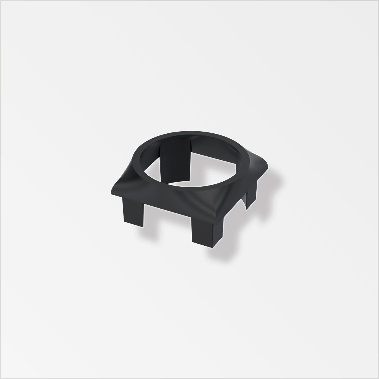 alfer Abdeckprofil alfer Combitech connect Adapter für Quadratrohr