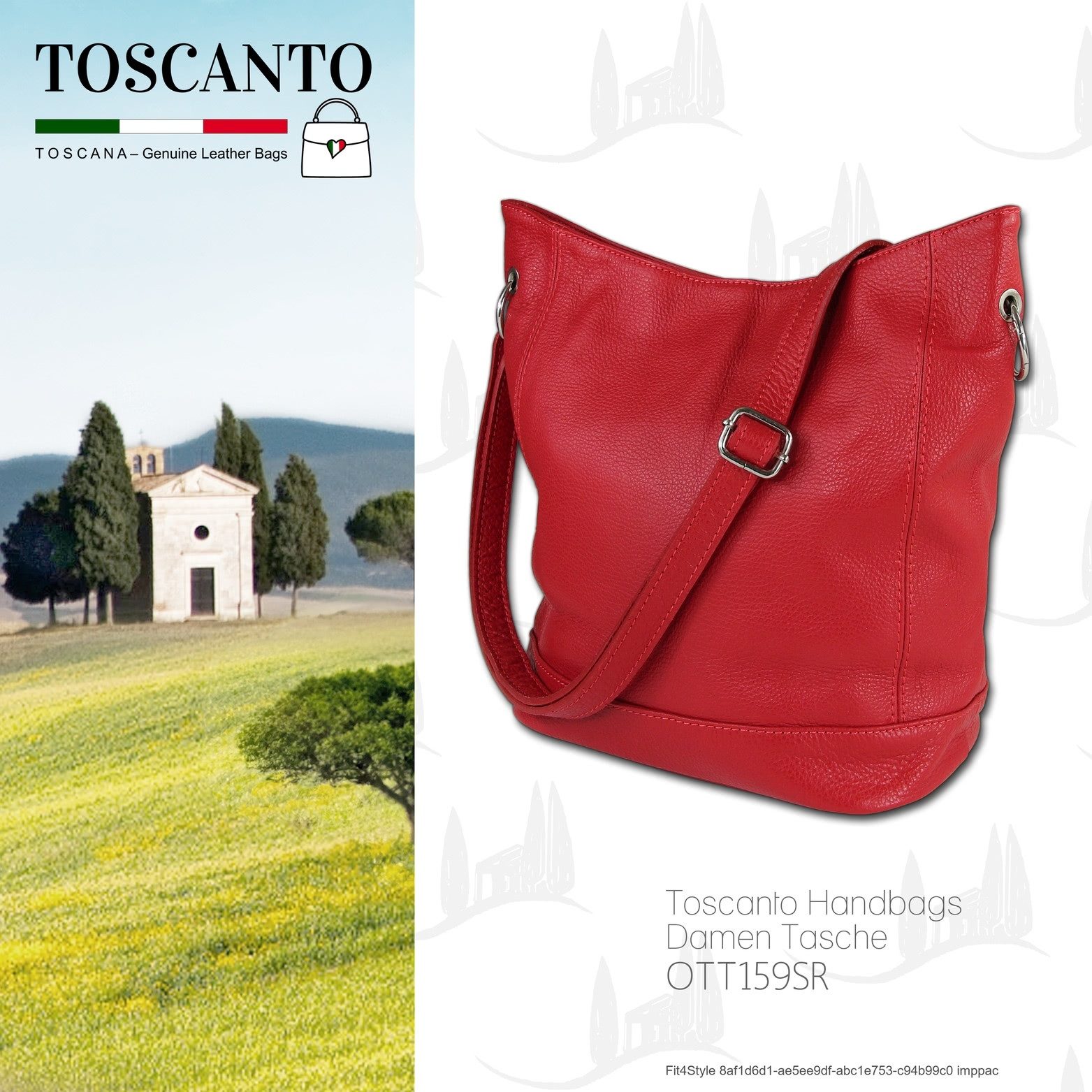 Toscanto Shopper Toscanto Schultertasche, Shopper (Schultertasche, günstig online kaufen