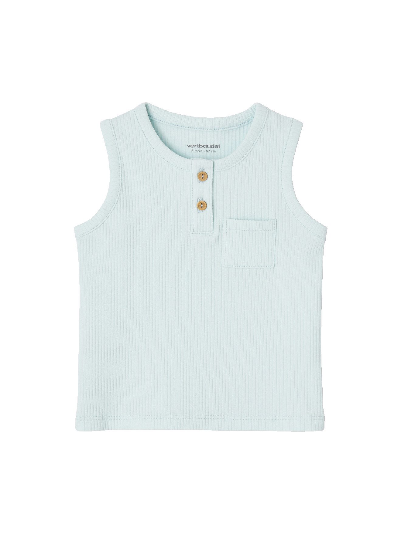 Trägertop Geripptes Baby Top