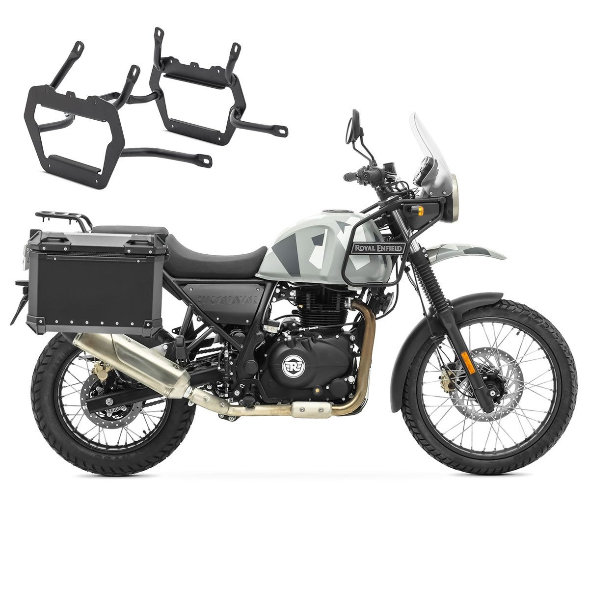 Bagtecs Schraube Set Alukoffer + Kofferträger passend für Royal Enfield Himalayan 410 1