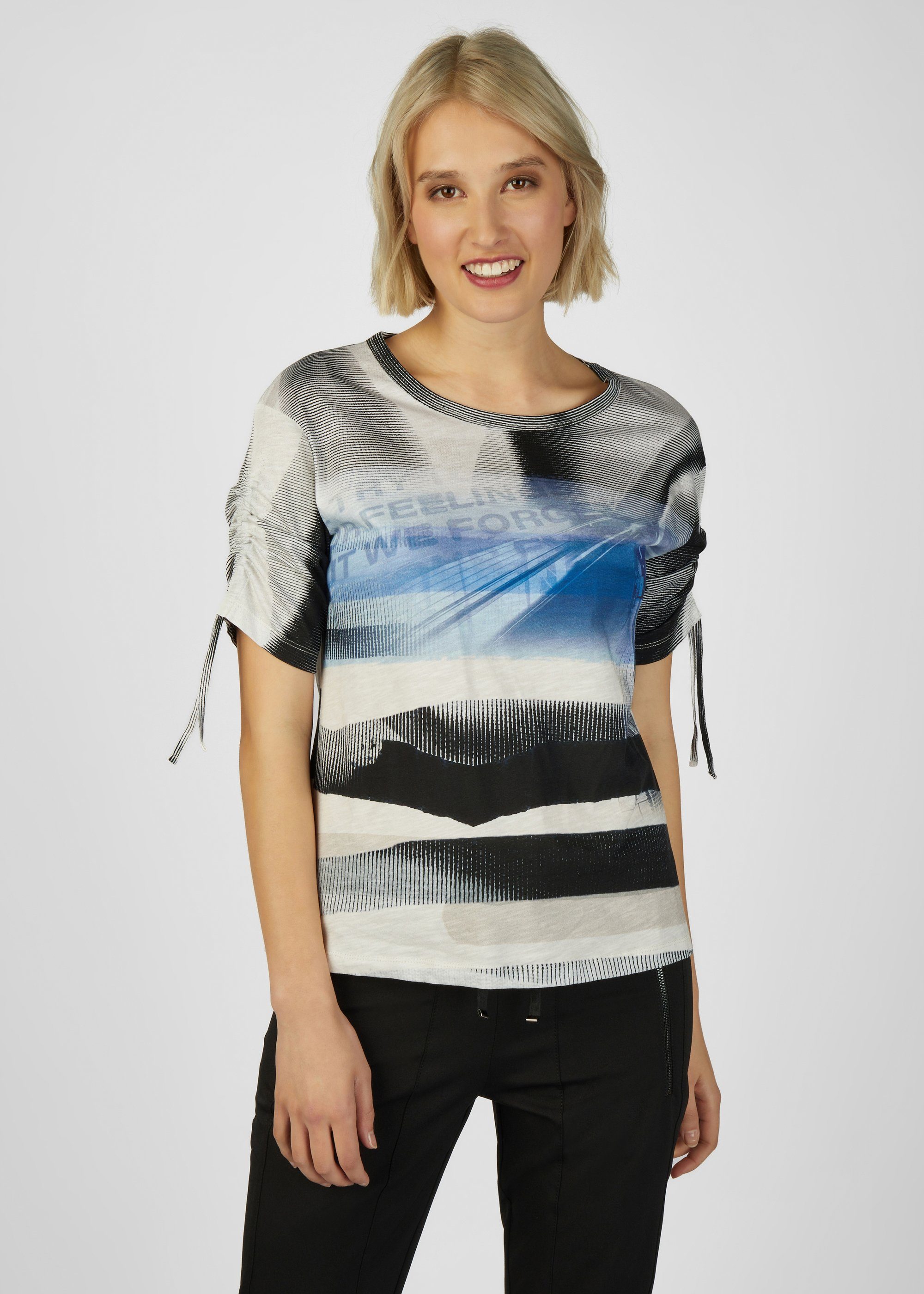 Print-Shirt T-Shirt LeComte aus LeComte Baumwolle T-Shirt,