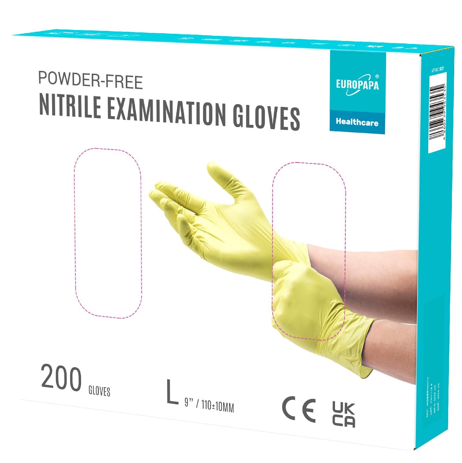 EUROPAPA Nitril-Handschuhe Medical Einmalhandschuhe Untersuchungshandschuhe günstig online kaufen