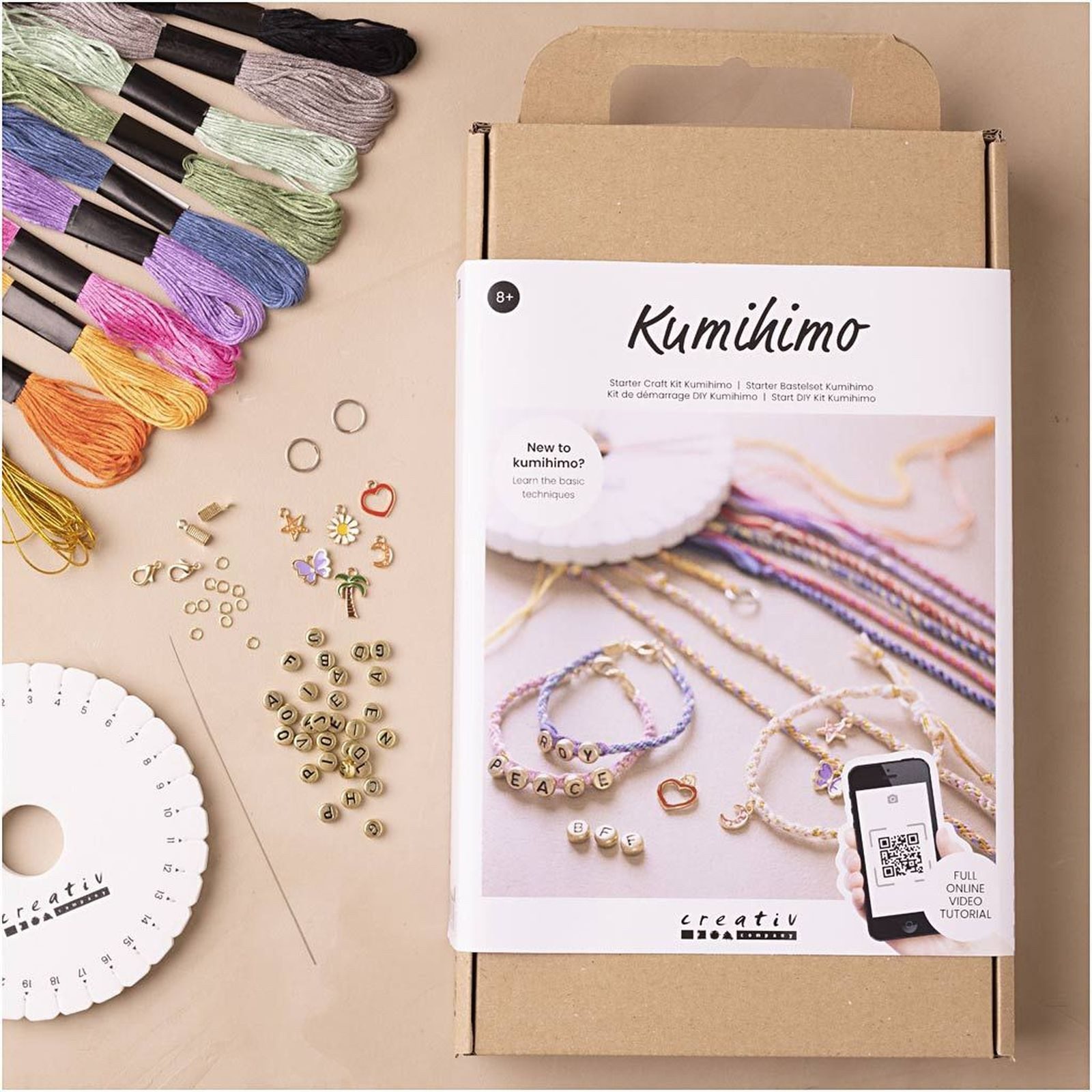 creativ company Kreativset Kumihimo, (Bastelset), DIY – Bild 4 von 5