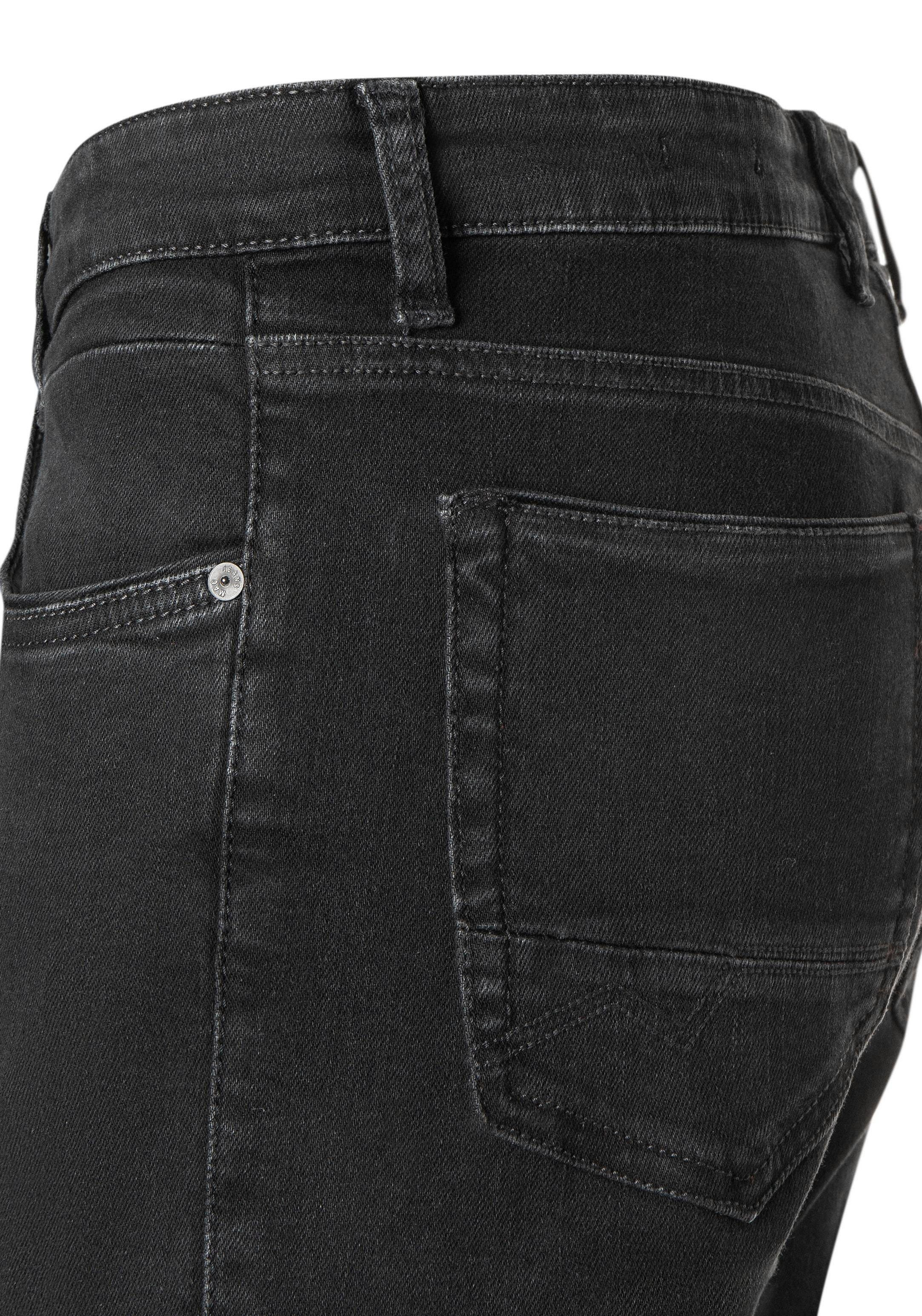 MAC Arne black washed Pipe Straight-Jeans